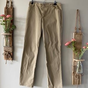 Lee Straight-leg Work Pants Size 12 Tall